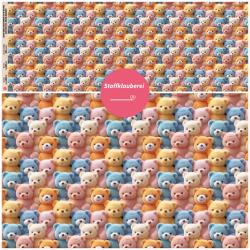 "Bärchen" bunt Kuschelsweat